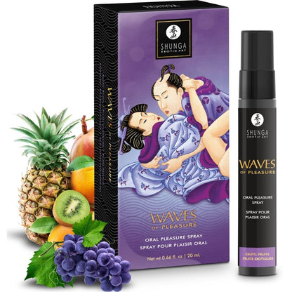 Waves plaisir spray oral séducteur fruits exotiques 20 ml – Shunga