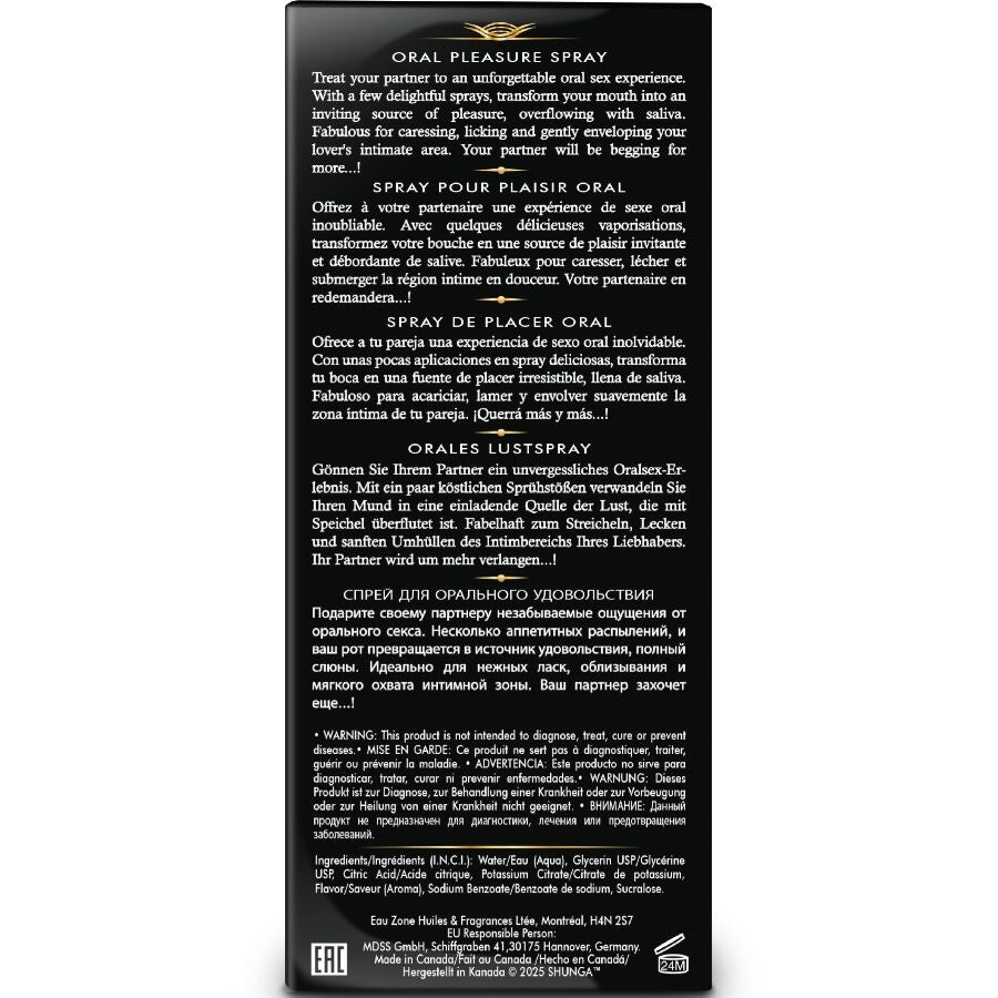 Waves pleasure spray oral seductive fraise 20 ml – Shunga
