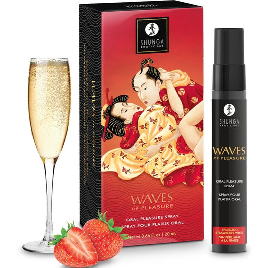 Waves pleasure spray oral seductive fraise 20 ml – Shunga
