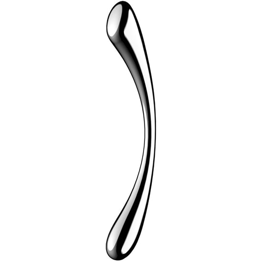Cosmic crest 1 godemichet double extrémité en acier inoxydable – Satisfyer