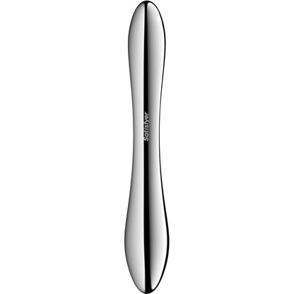 Pure gravity 1 godemichet double extrémité en acier inoxydable – Satisfyer