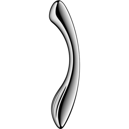 Pure gravity 1 godemichet double extrémité en acier inoxydable – Satisfyer