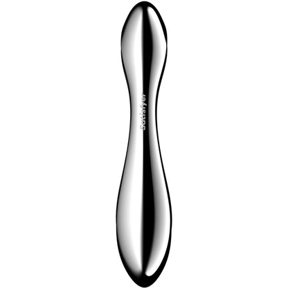 Pure gravity 2 godemichet double extrémité en acier inoxydable – Satisfyer