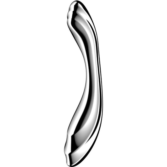 Pure gravity 2 godemichet double extrémité en acier inoxydable – Satisfyer