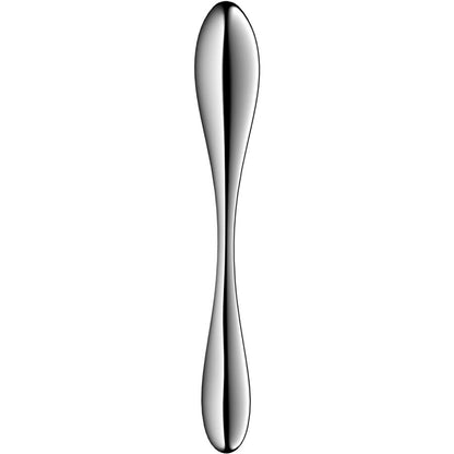 Star force 3 godemichet double en acier inoxydable – Satisfyer