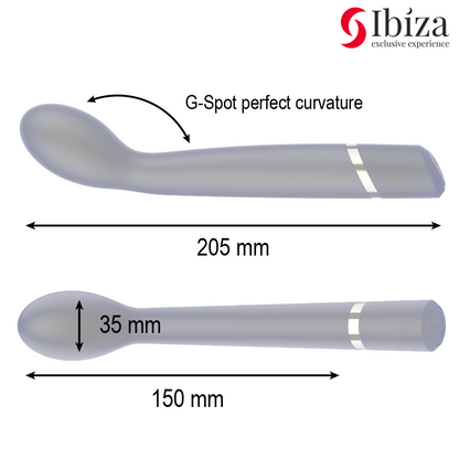 Vibrateur point g 10 vibrations rechargeable – Ibiza