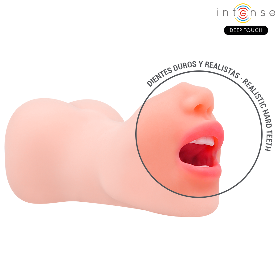 Masturbateur à double bouche et vagin riley – Intense Deep Touch