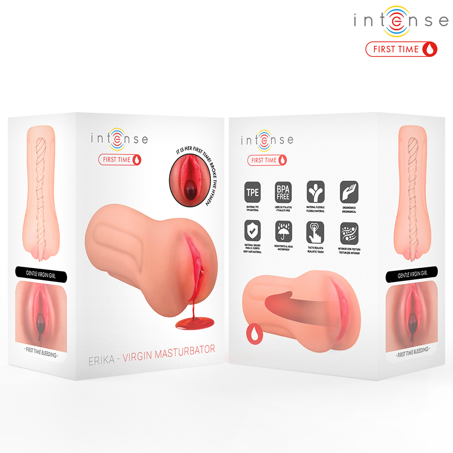 Erika vierge masturbateur avec saignement – Intense First Time