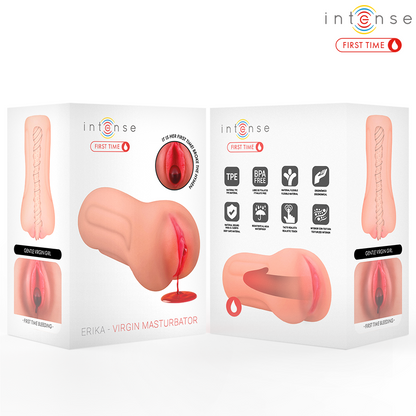 Erika vierge masturbateur avec saignement – Intense First Time