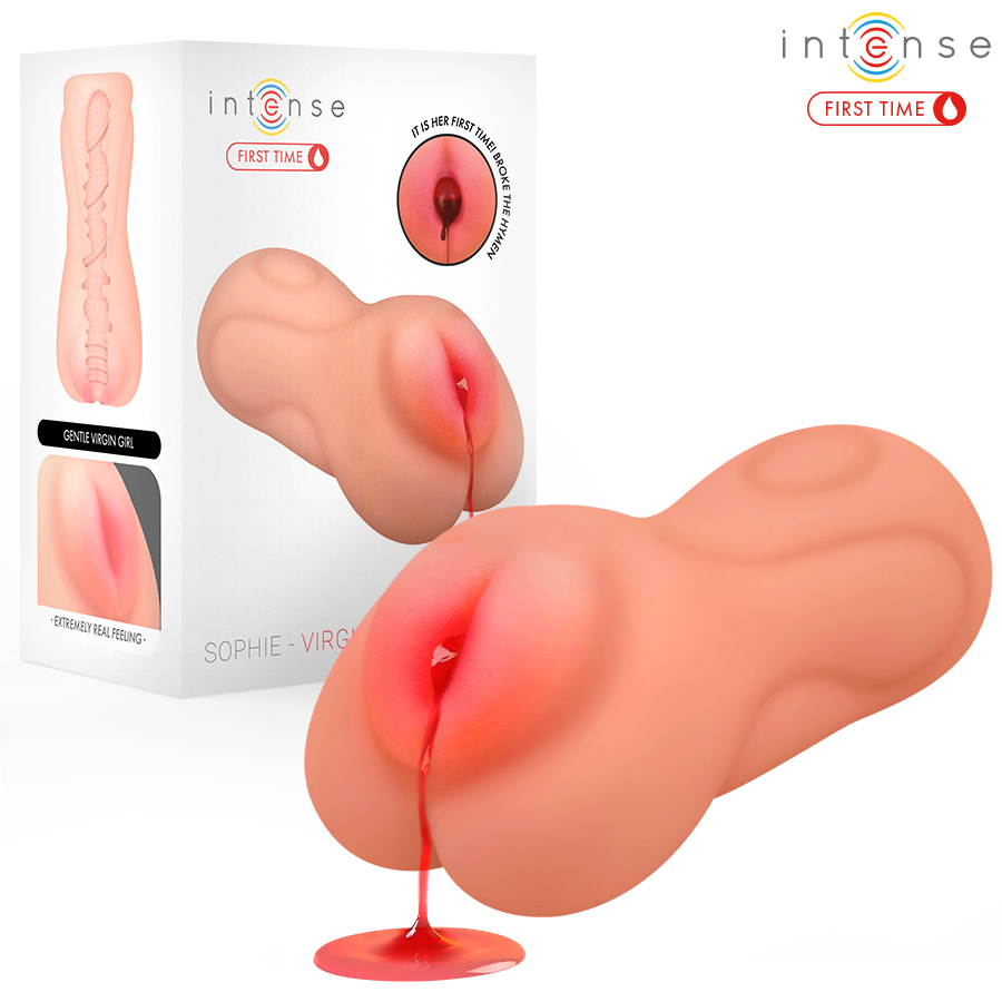 Sophie virgin masturbateur avec saignement – Intense First Time