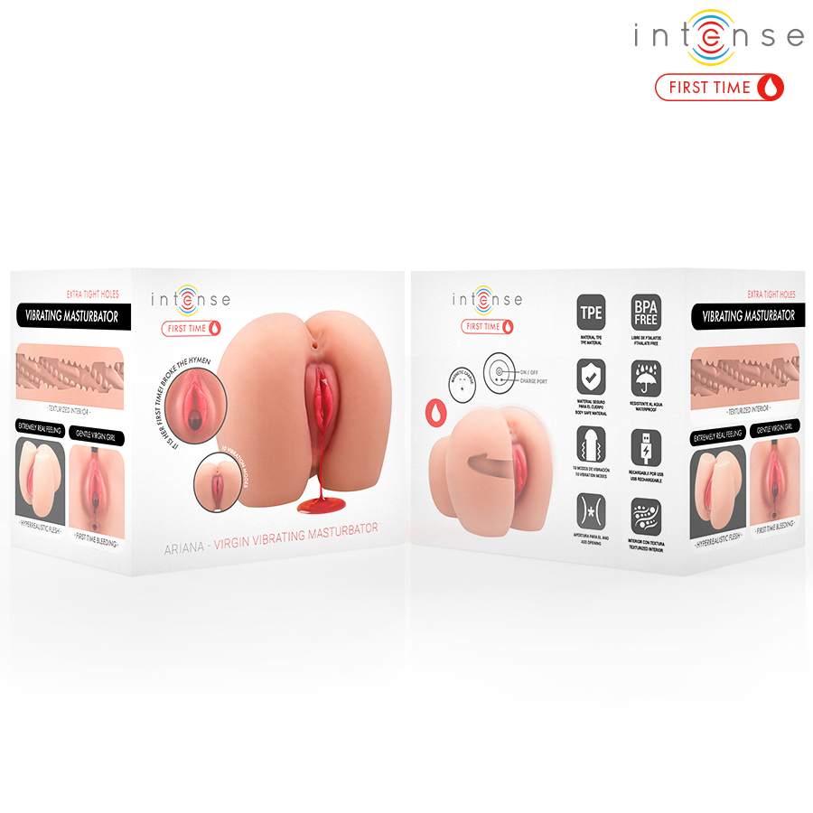 Vibrateur masturbateur vibromasseur ariana virgin avec saignement – Intense First Time