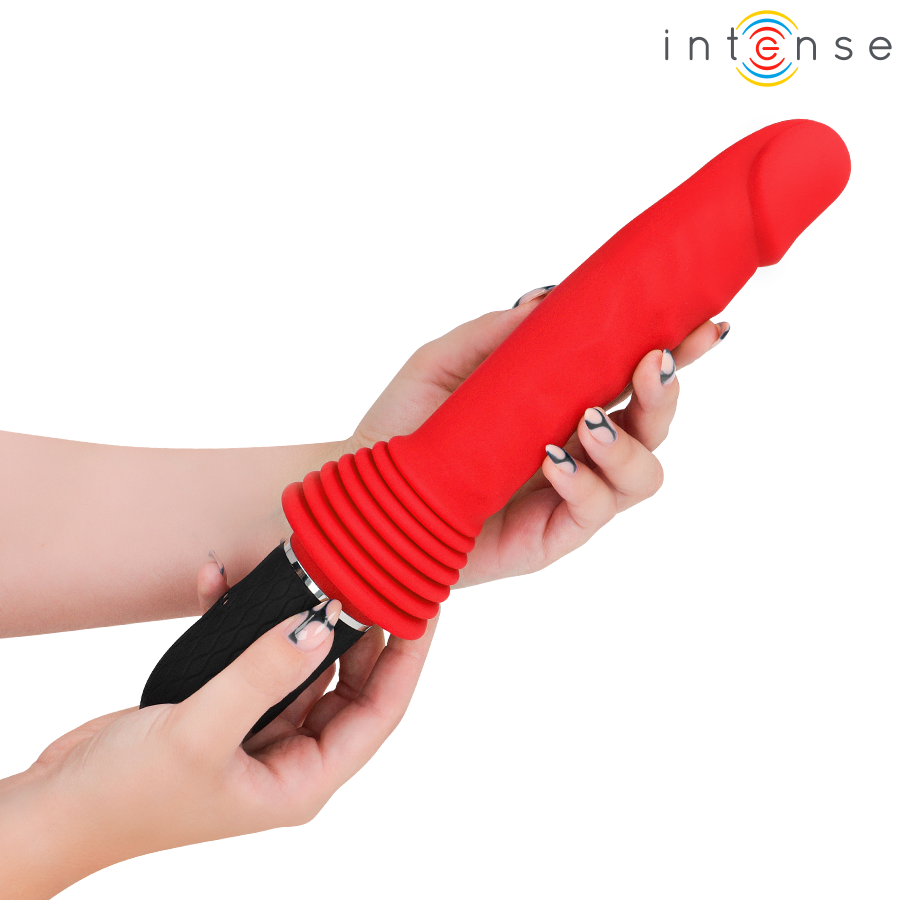 Vibrateur à poussée télécommandé cynthia avec chauffage – Intense