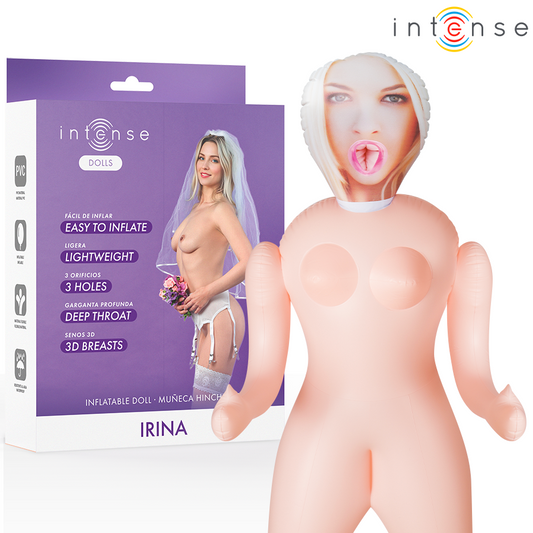 Masturbateur poupée gonflable irina à trois orifices – Intense Dolls