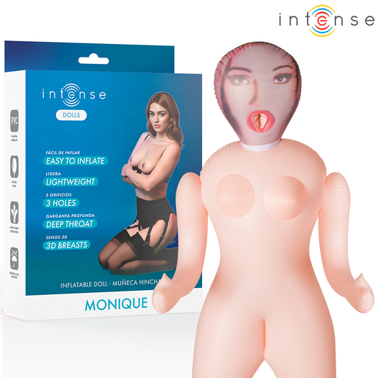 Masturbateur poupée gonflable monique à trois orifices – Intense Dolls