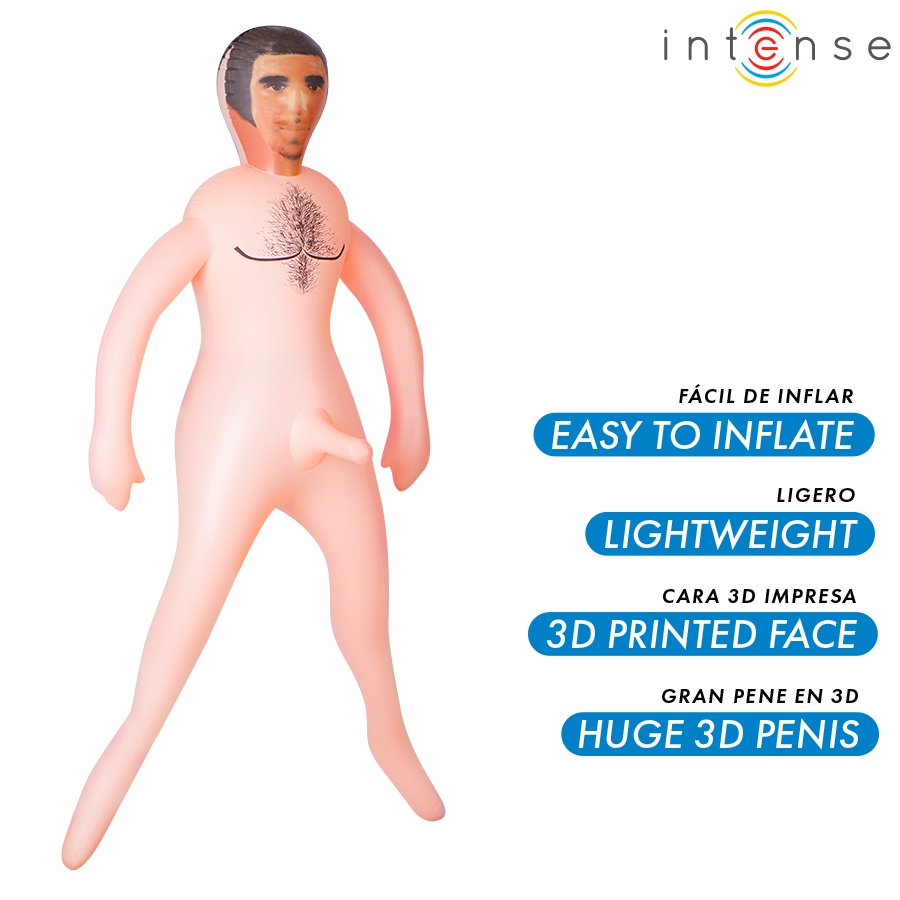 Masturbateur poupée gonflable anthony avec pénis 3d – Intense Dolls