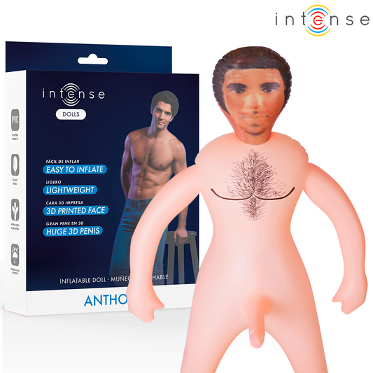 Masturbateur poupée gonflable anthony avec pénis 3d – Intense Dolls