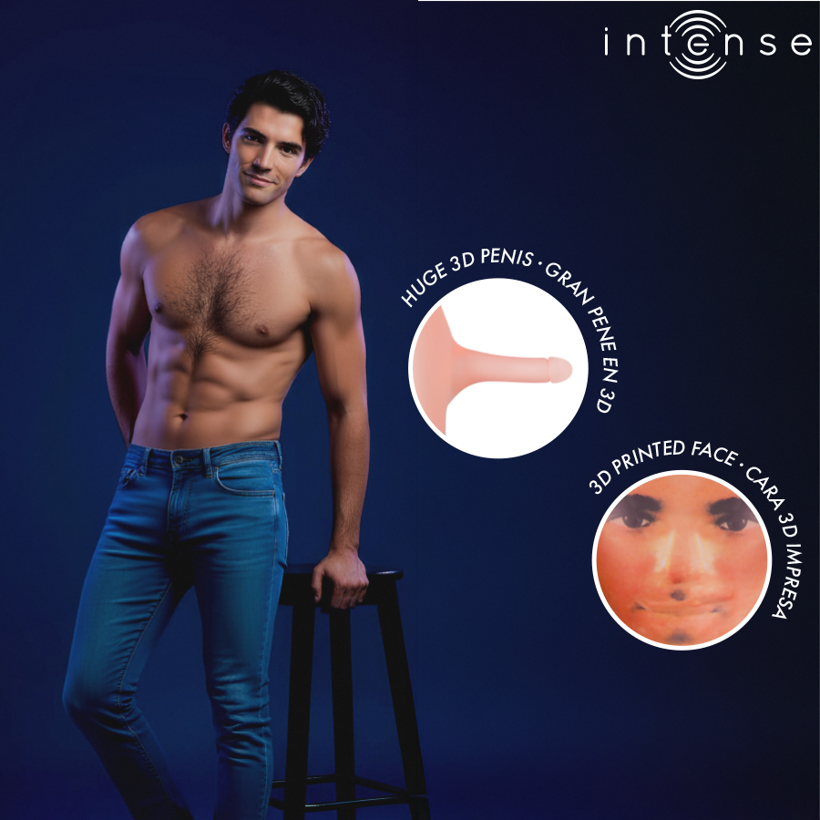 Masturbateur poupée gonflable anthony avec pénis 3d – Intense Dolls