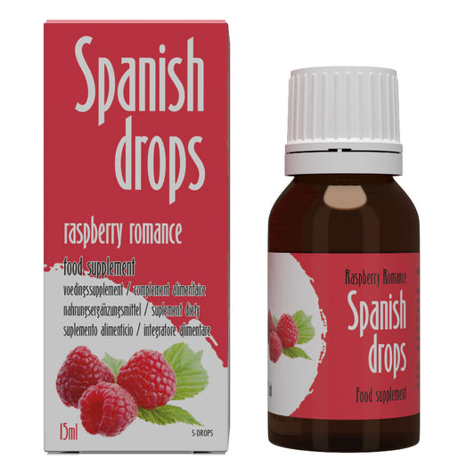 Spanish drops romance framboise 15 ml – Cobeco