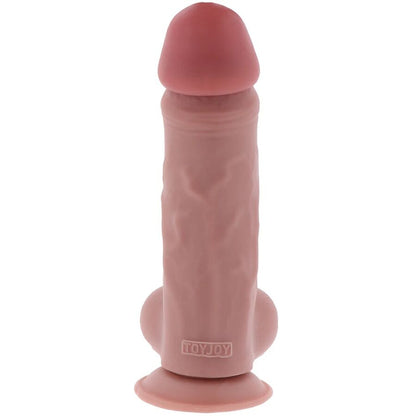 Pénis réaliste de luxe avec testicules extra épais de 23 cm – Get Real