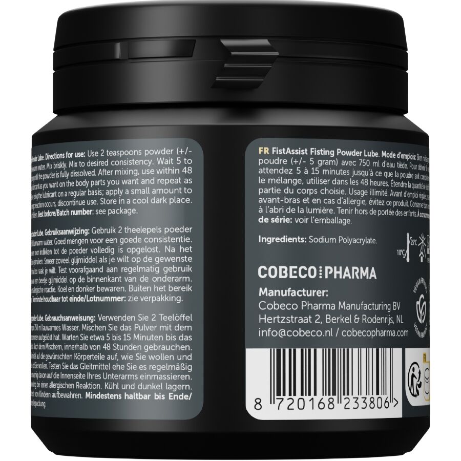 Fist assist lubrifiant en poudre 135 gr – Cobeco