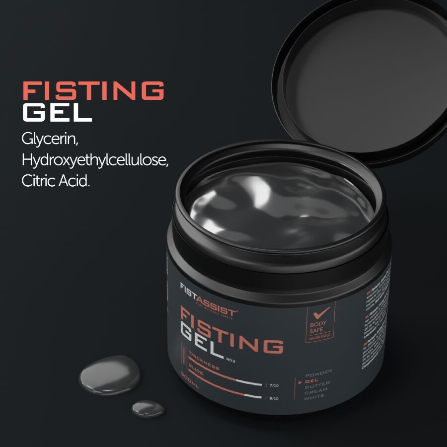 Fist assist gel de fisting extra-épais à base d'eau 500 ml – Cobeco