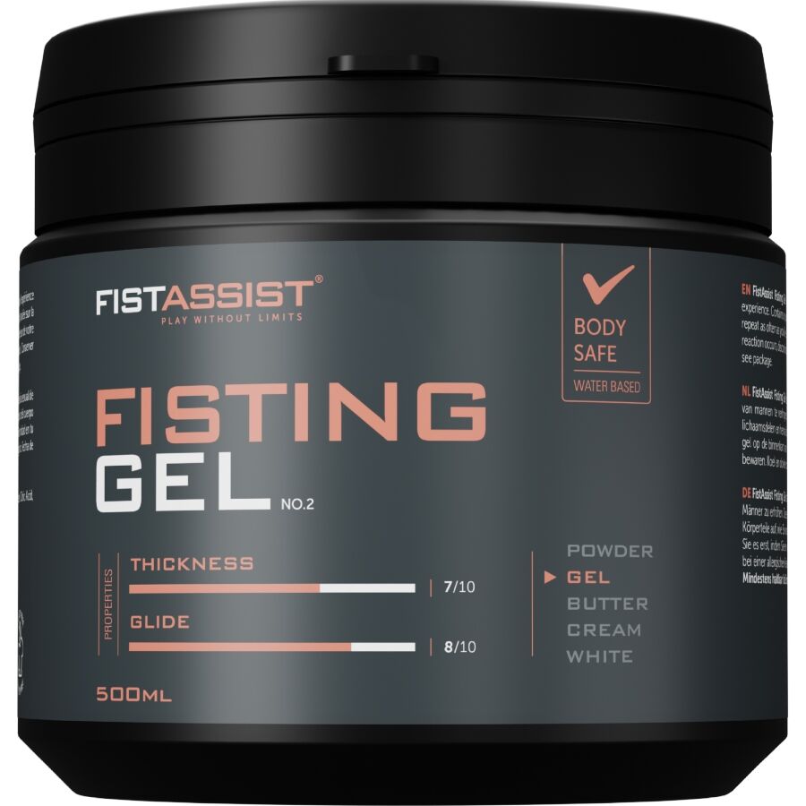 Fist assist gel de fisting extra-épais à base d'eau 500 ml – Cobeco