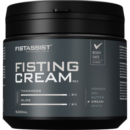Crème lubrifiante fist assist 500 ml – Cobeco