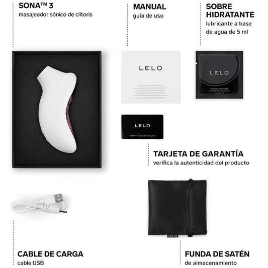 Stimulateur clitoridien sona 3 crème de massage clitoral sonic – Lelo
