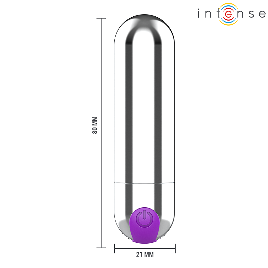 INTENSE - KAREN MINI VIBRANT RECHARGEABLE BALLE NOIRE