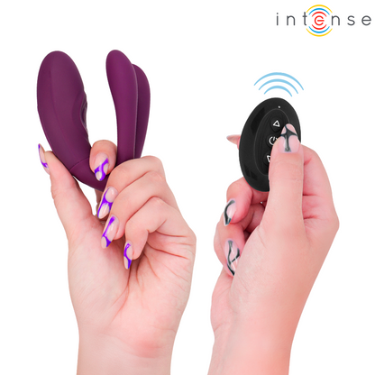 Stimulateur de tapotage et de vibration sandra avec télécommande – Intense