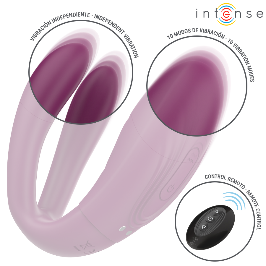 Stimulateur de tapotage et de vibration sandra avec télécommande – Intense