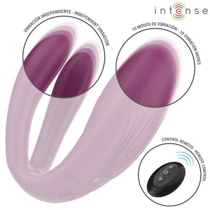Stimulateur de tapotage et de vibration sandra avec télécommande – Intense