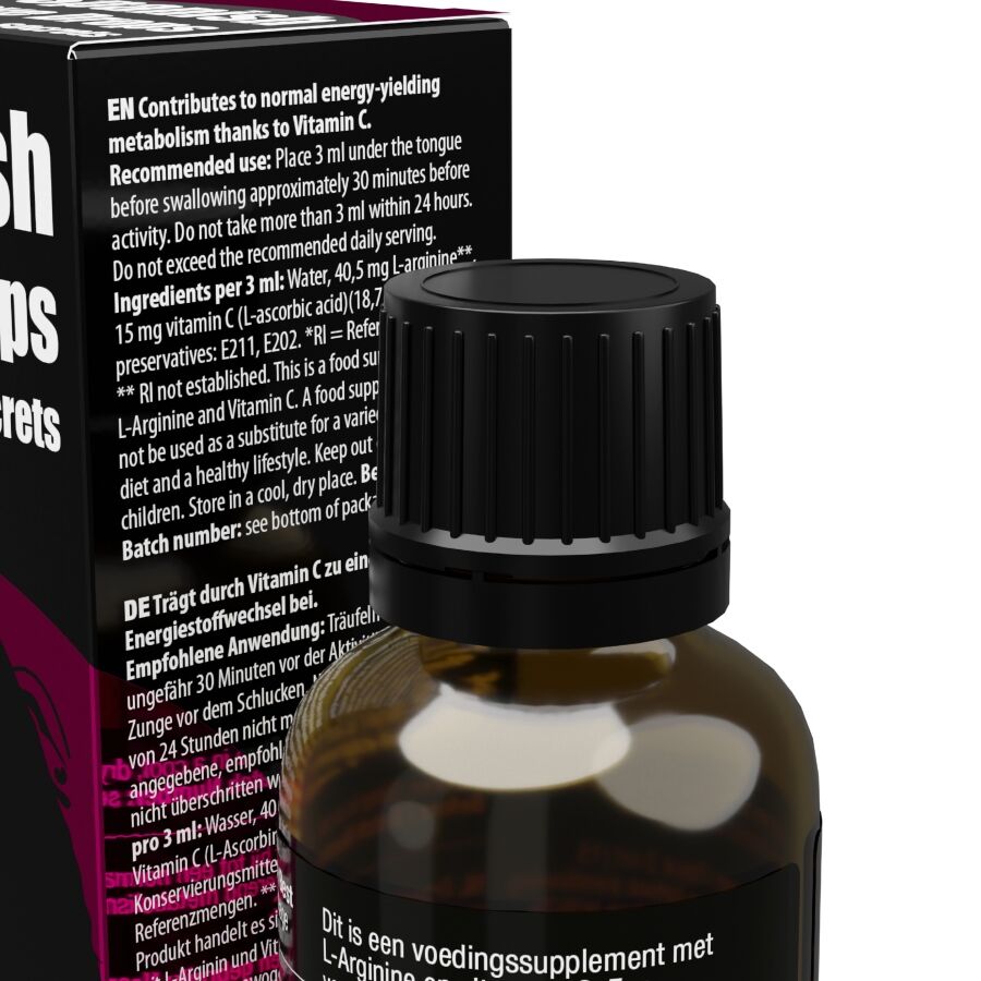 Gouttes damour espagnol secrets s-drop 30 ml - ouest – Cobeco