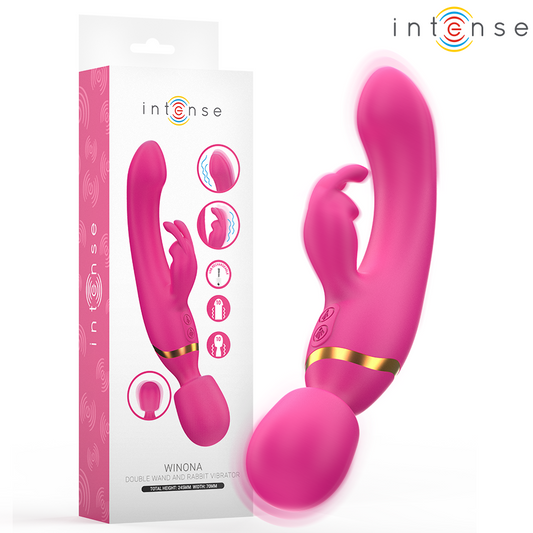 Vibrateur double winona lapin et baguette – Intense