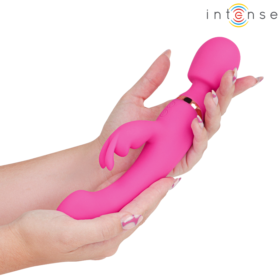 Vibrateur double winona lapin et baguette – Intense