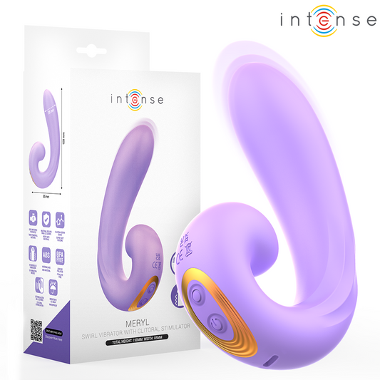 Stimulateur clitoridien meryl double vibration stimulateur clitorien – Intense