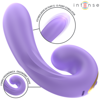 Stimulateur clitoridien meryl double vibration stimulateur clitorien – Intense