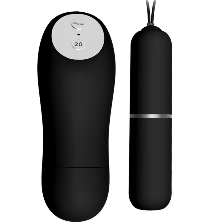 Vibrateur string avec vibrant et télécommande noir – Baile