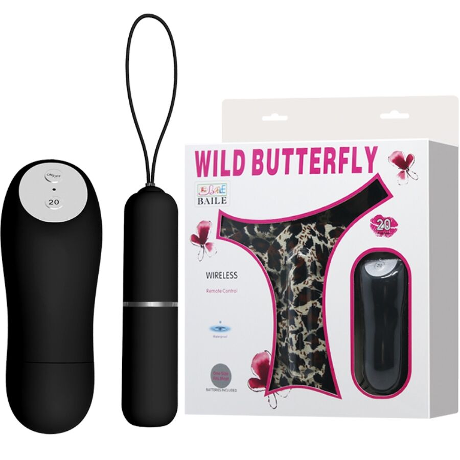 Vibrateur string avec vibrant et télécommande noir – Baile