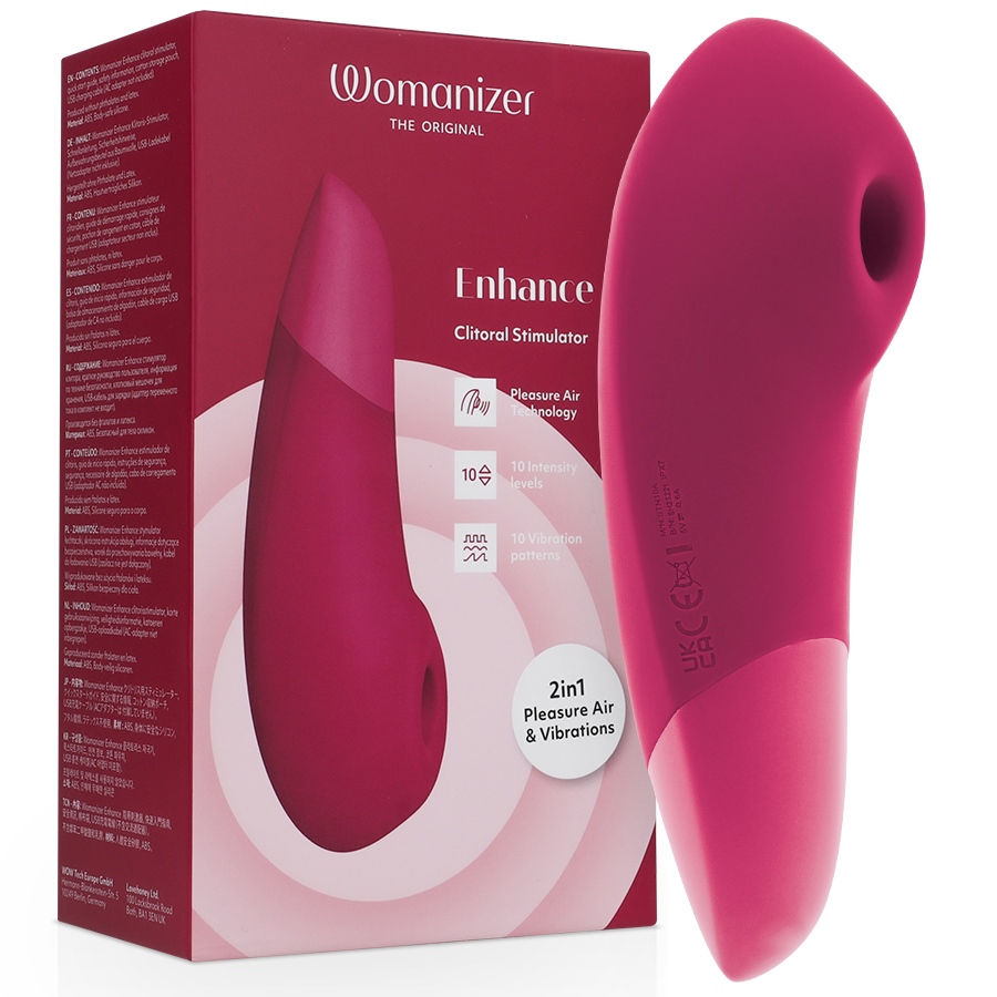 Stimulateur clitoridien stimulateur clitorial améliorant rose vibrant – Womanizer
