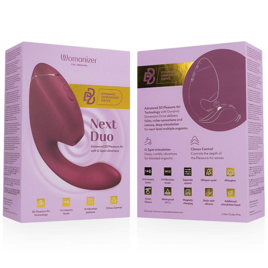 Stimulateur clitoridien duo next stimulateur clitorial et de point g double rose foyer –