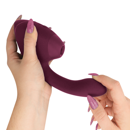 Stimulateur clitoridien duo next stimulateur clitorial et de point g double rose foyer –