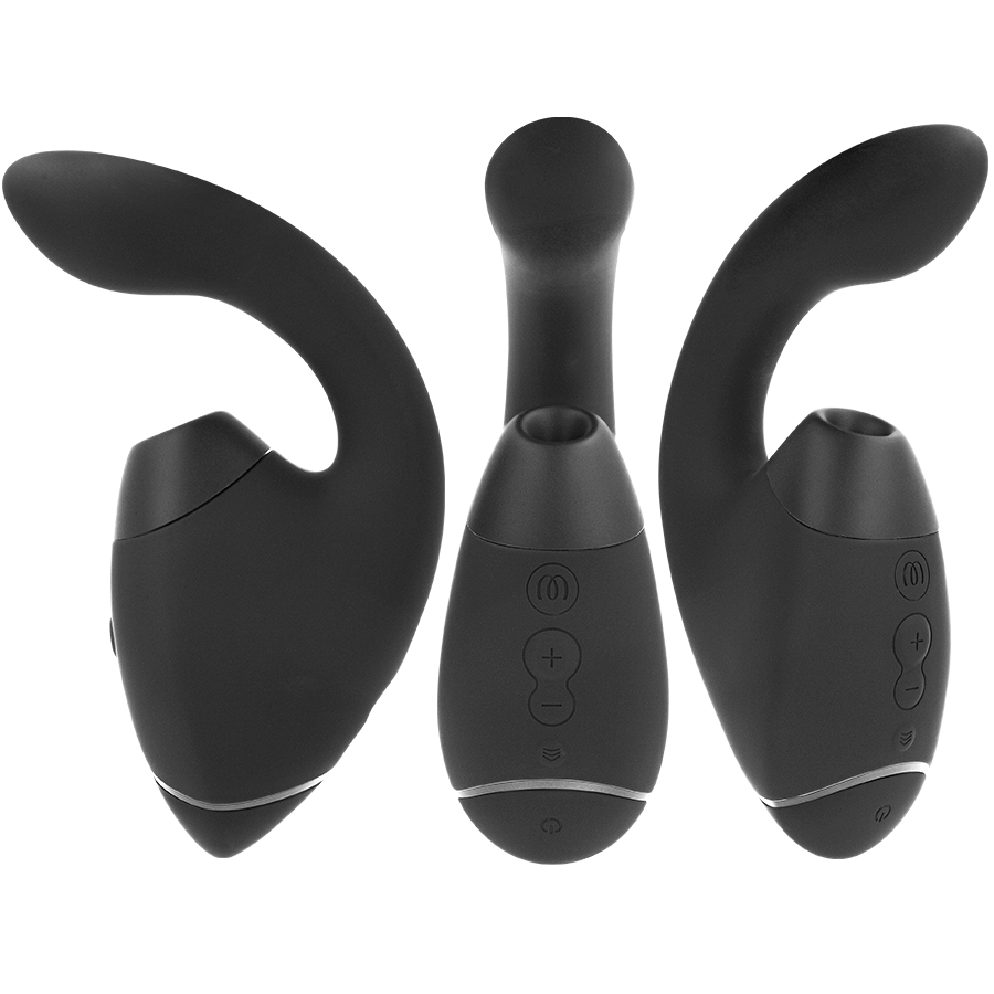 Stimulateur clitoridien duo next stimulateur clitorial et de point g double noir – Womanizer
