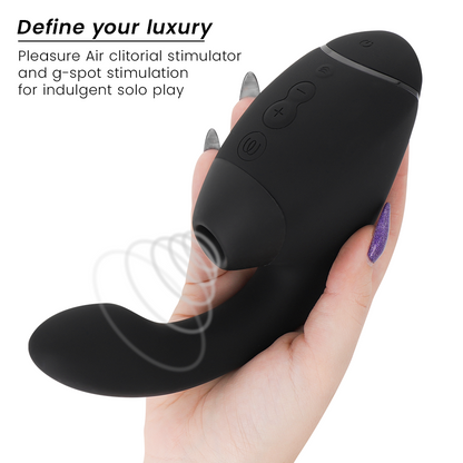 Stimulateur clitoridien duo next stimulateur clitorial et de point g double noir – Womanizer