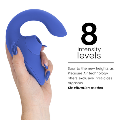 Stimulateur clitoridien vibrateur stimulateur bleu vibrant bleu – Womanizer