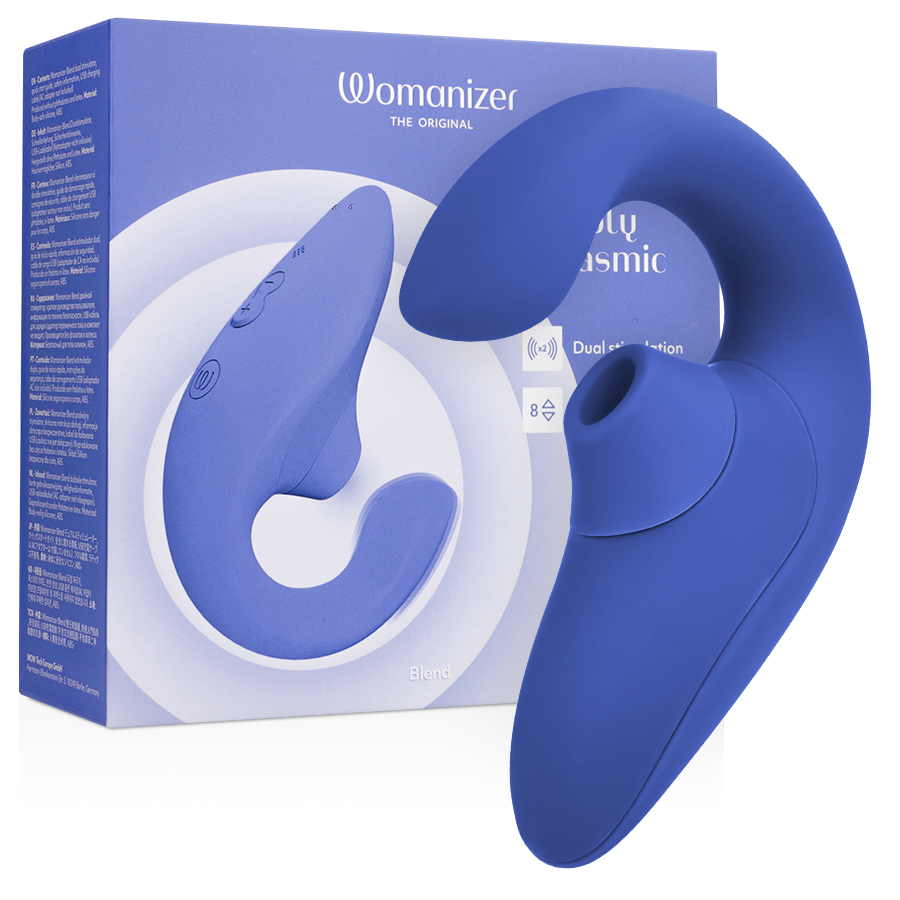 Stimulateur clitoridien vibrateur stimulateur bleu vibrant bleu – Womanizer