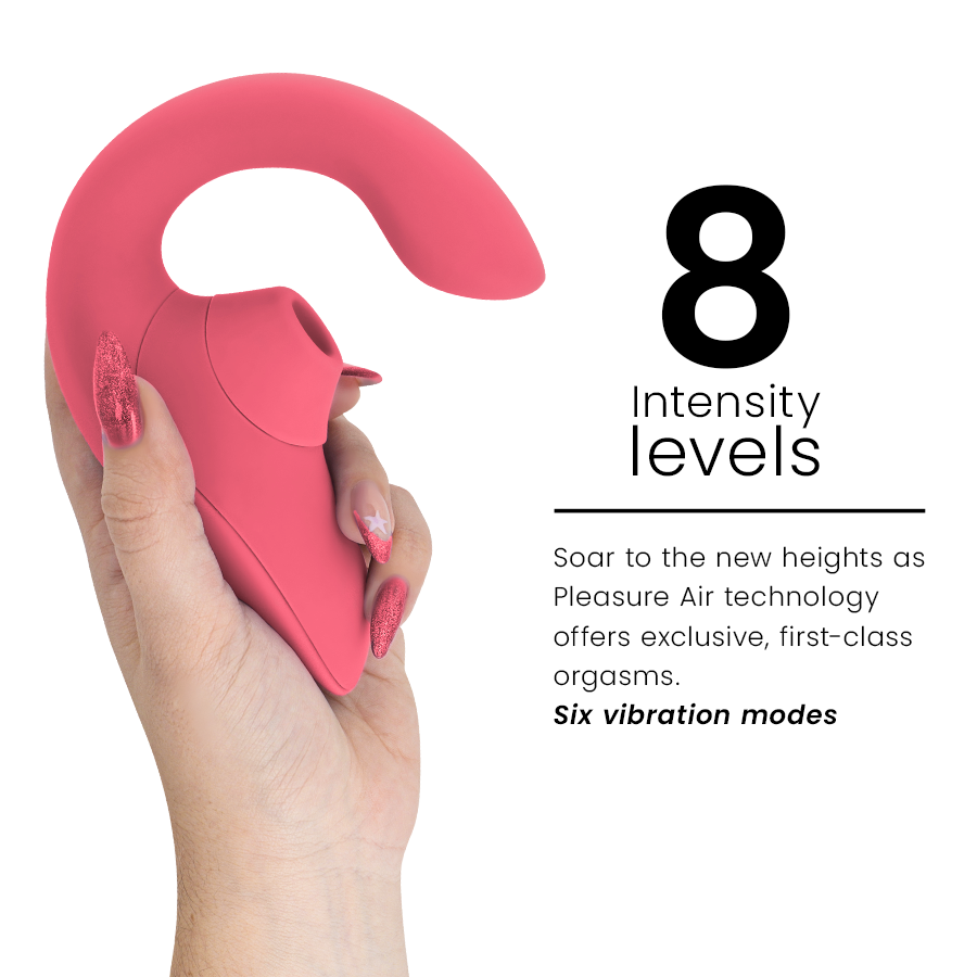 Stimulateur clitoridien vibrateur stimulateur blend rabbit rose vibrante – Womanizer