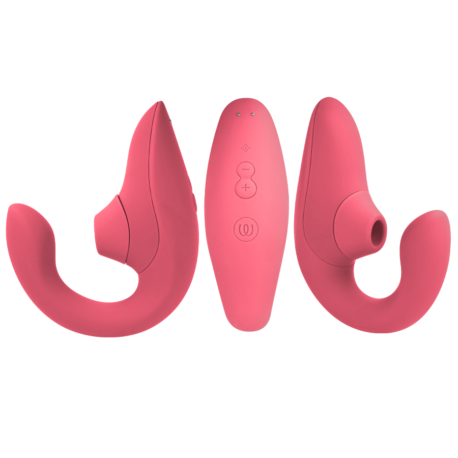Stimulateur clitoridien vibrateur stimulateur blend rabbit rose vibrante – Womanizer