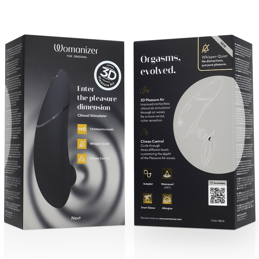 Stimulateur clitoridien stimulateur clitorial noir – Womanizer