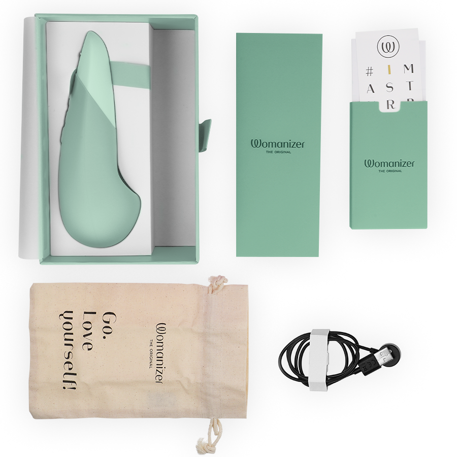 Stimulateur clitoridien vibromasseur silencieux vibe lay-on sage – Womanizer